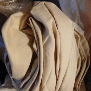 Cream Fabric Material